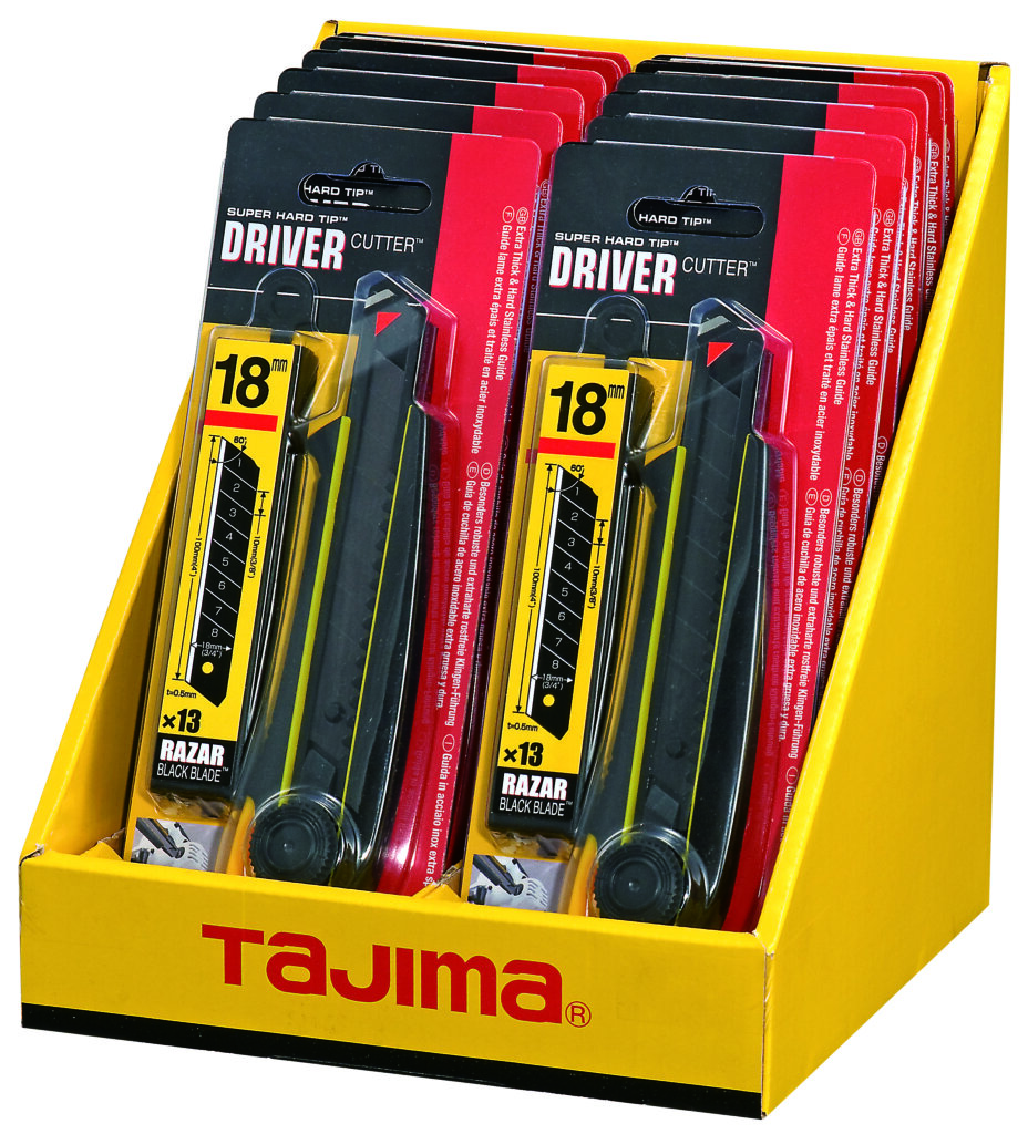 Tajima DC-561 Driver Cutter Knife With Multi-Function Driver Tips